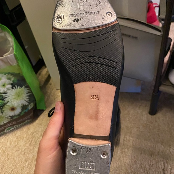 brand: bloch // black // size 9 1/2 tap dance shoes - Picture 4 of 4